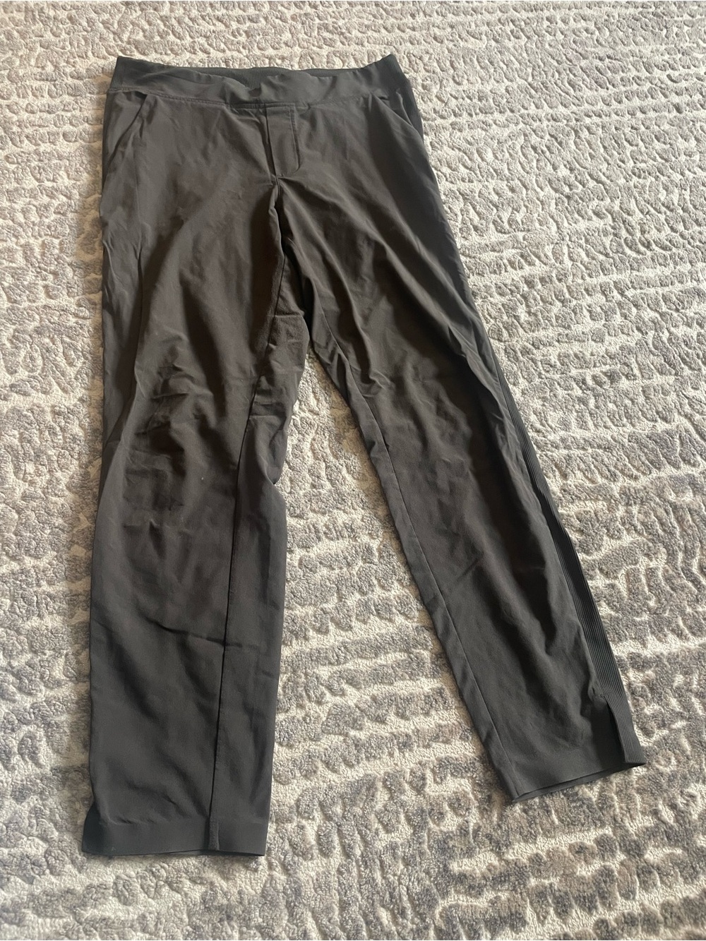 Men's Black Performance Stretch Pants